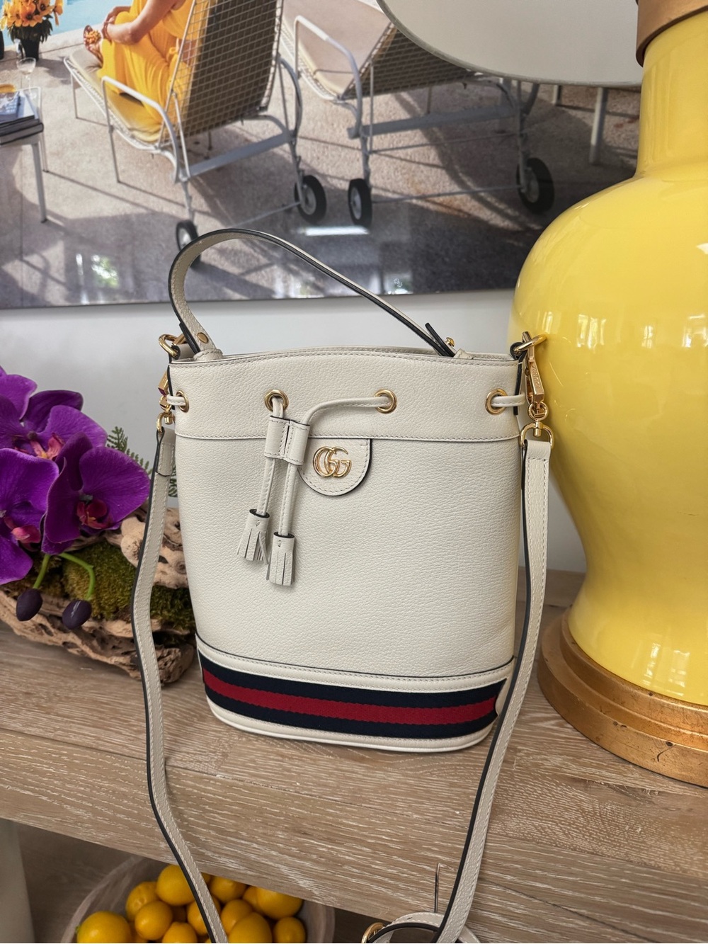 Great Condition Authentic Gucci Ophidia Bucket Bag